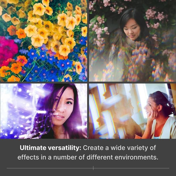 Produktbild Fractals Fractal Filters Classic Prismatic Camera Filters, Pack of 3 (77 mm)