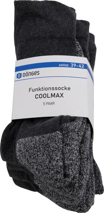Actual product image Dönges Coolmax functional sock, grey, size 39-42 (39 - 42)