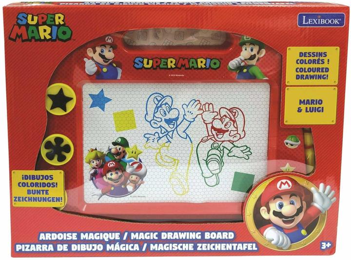Actual product image Lexibook Magic Magnetic Super Mario Drawing Board