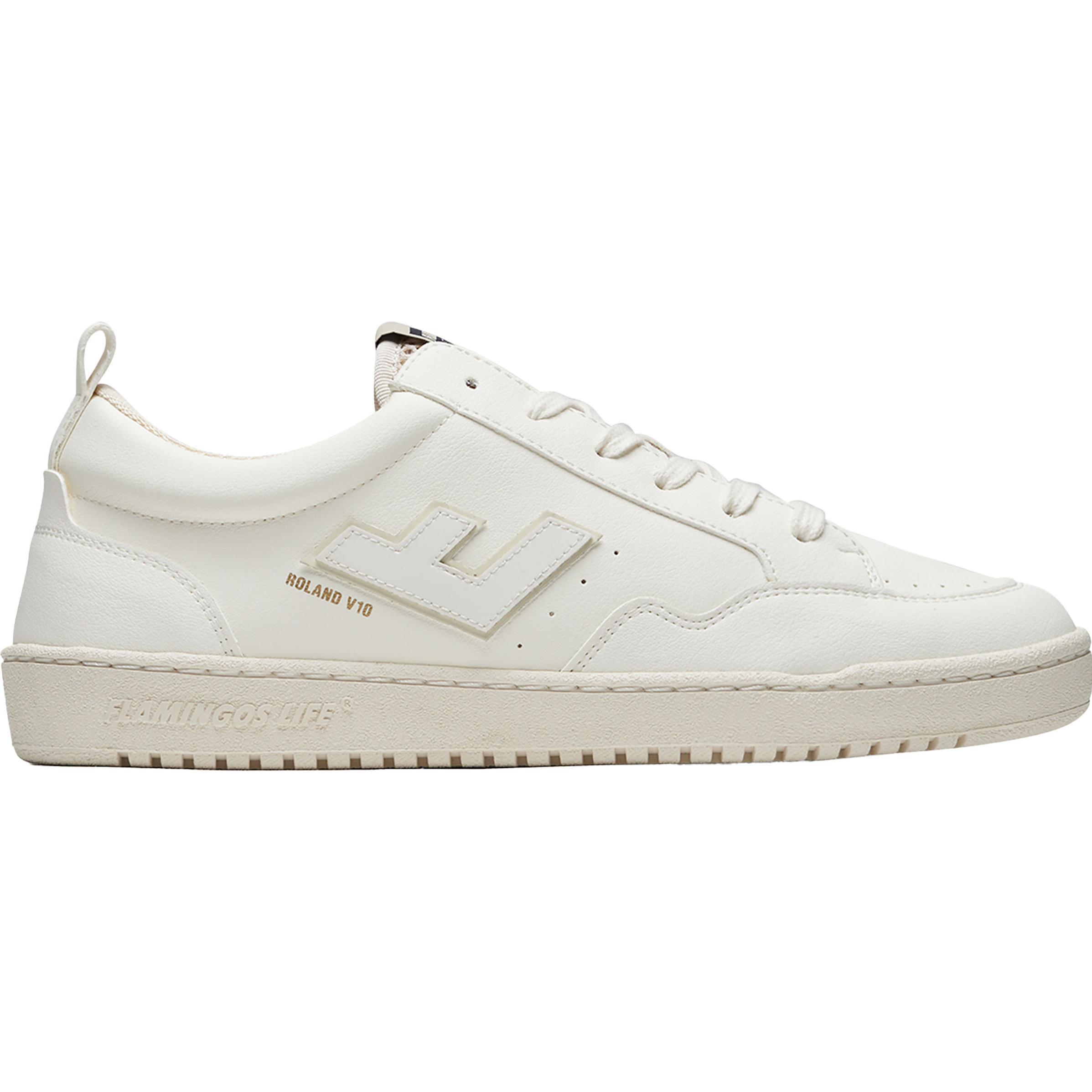 Flamingos Life, Herren, Sneaker, Roland V.10, Weiss, (46)