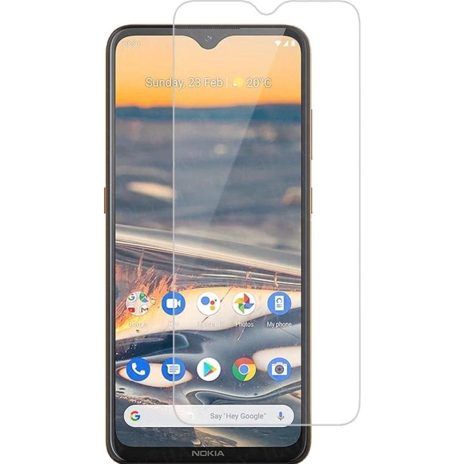 Screenguard Nokia 5.3 Panzerglas Schutzfolie Case Friendly Design (Nokia 5.3), Smartphone Schutzfolie, Transparent