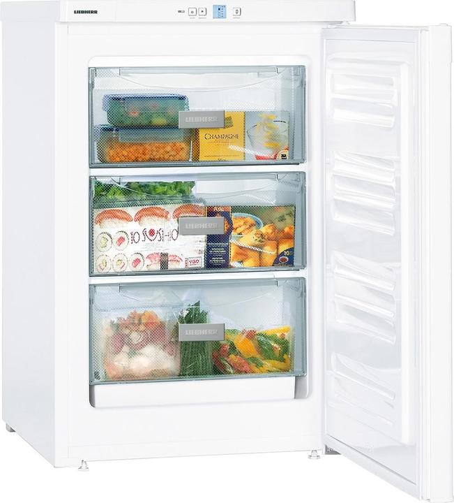 Actual product image Liebherr Freezer with SmartFrost Gw 855-3 White (Stand-alone, 98 l)