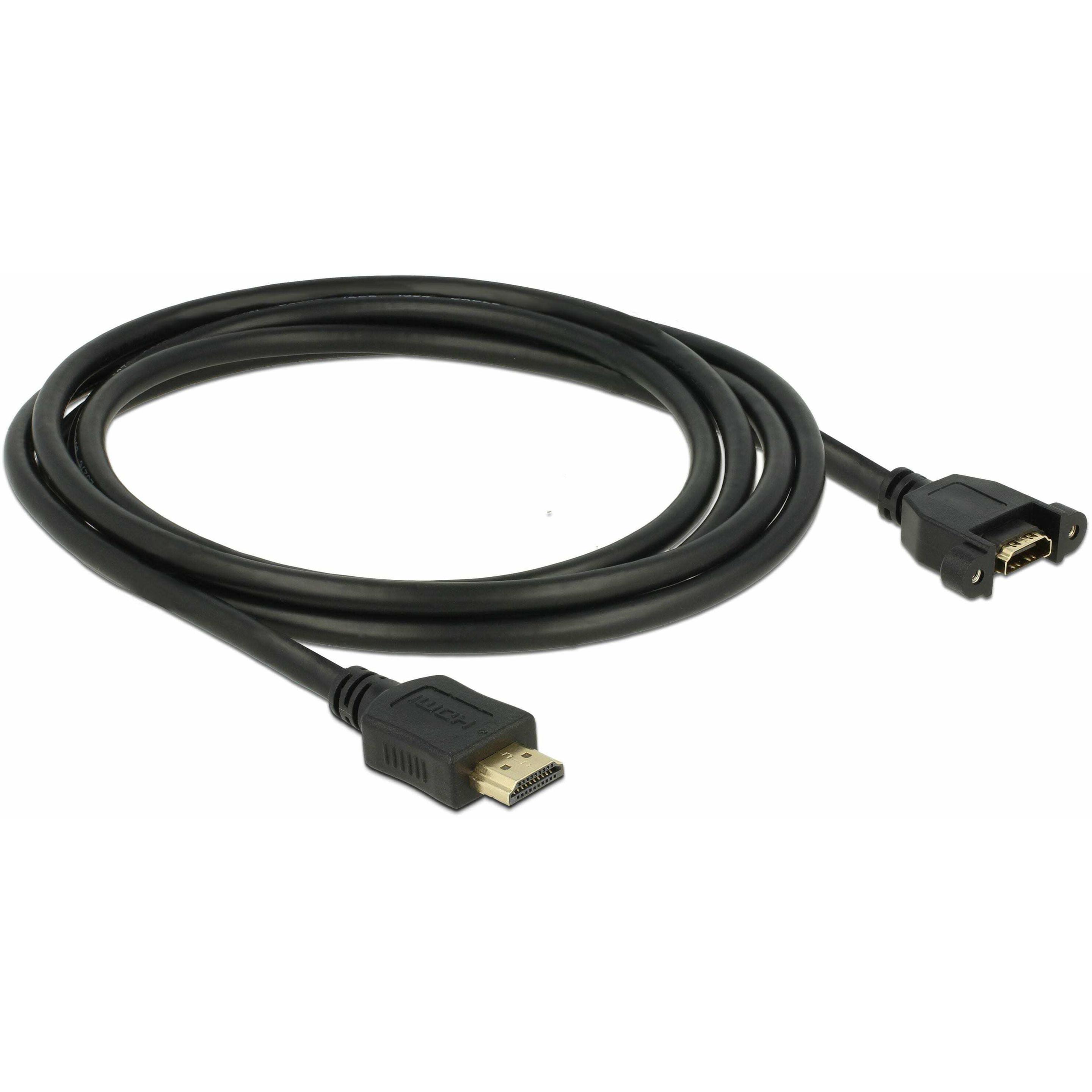 Thumbnail - Delock HDMI (Typ A) — HDMI (Typ A) (2 m, HDMI), Video Kabel