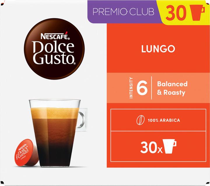 Nescafé Dolce Gusto Lungo (30 x Port.)