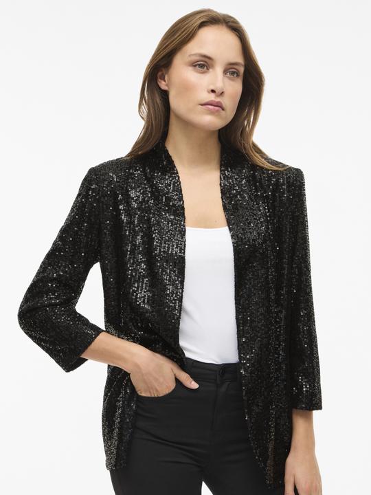 Immagine prodotto Vila Cropped-Ärmel Pailletten Blazer (36)