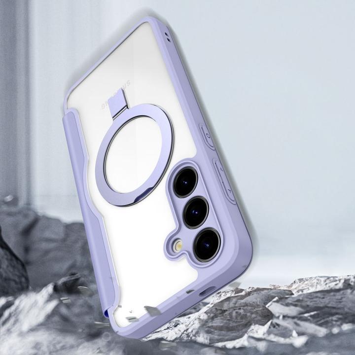 Actual product image Dux Ducis Skin X Pro case with magnetic ring/stand+ - Purple (Samsung Galaxy S24+)