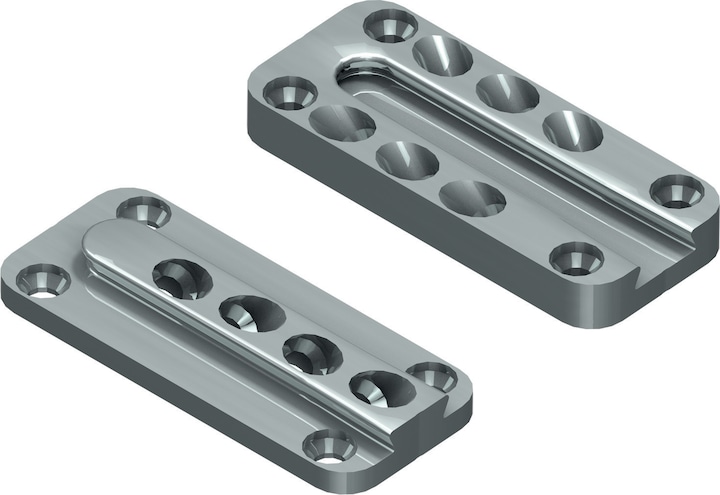 Actual product image Sherpa Wood connectors XS series (Log connectors, 1 pcs.)