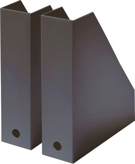 Produktbild Like-it Zeitschriftenbox Medix A4 schwarz 2 Stk.