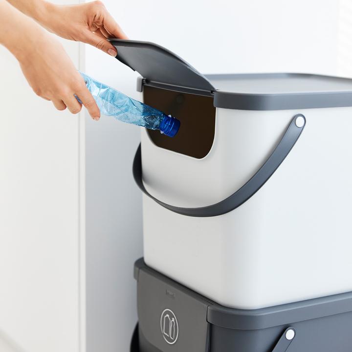 Actual product image Rotho Albula waste bin 40L white (40 l)