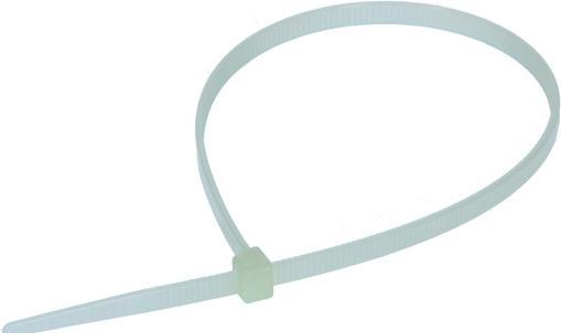 Produktbild Steffen Kabelbinder natur 280mm x 4.8 100 Stk. (Kunststoffkabelbinder, 280 mm, 100 Stk.)