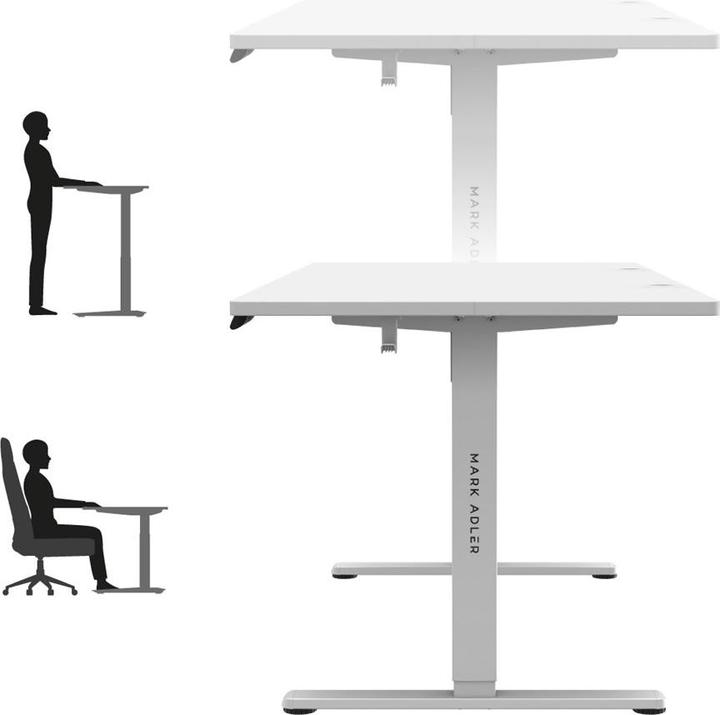 Produktbild Mark Adler Biurko elektryczne MA-Leader 7.6 White