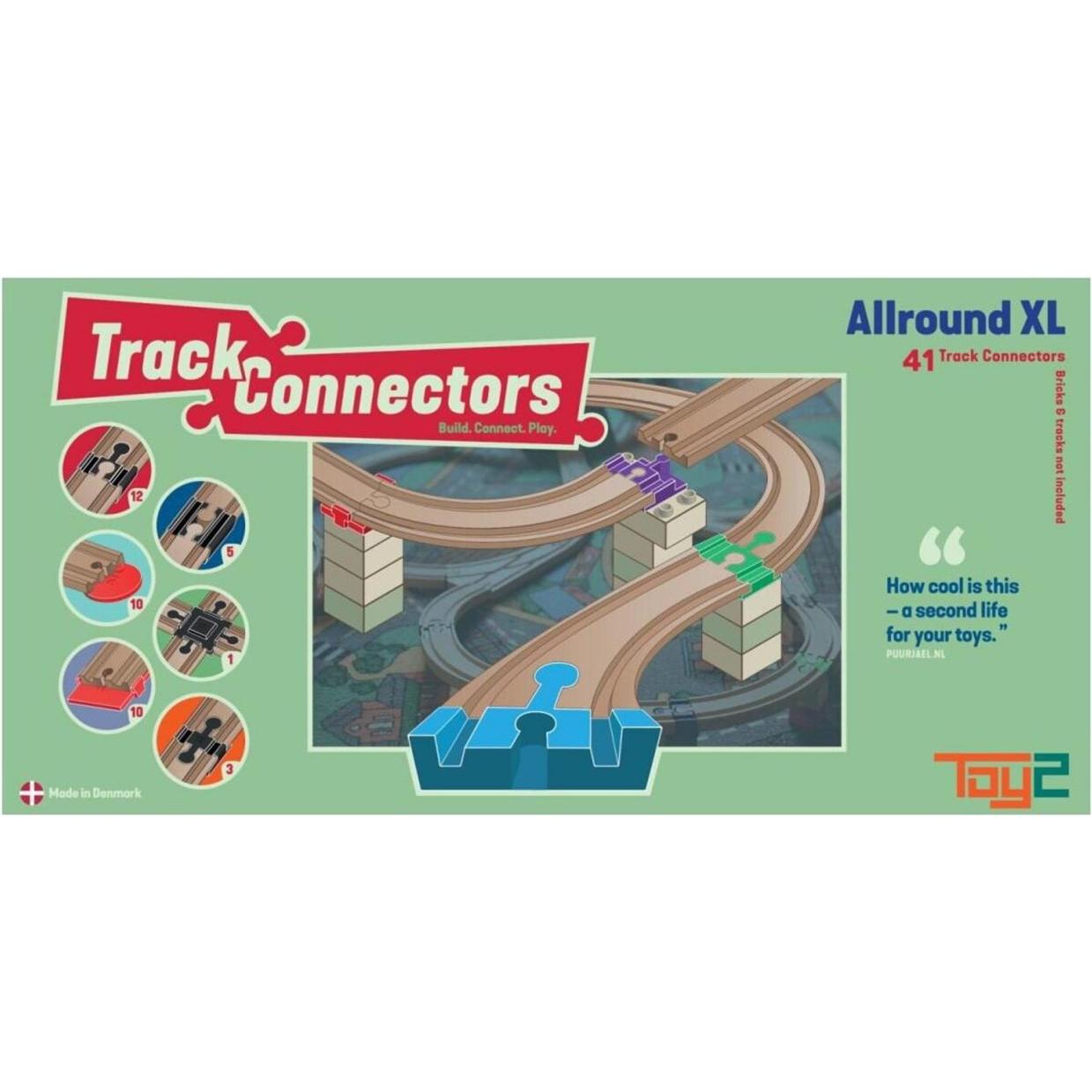 Toy2 Allround XL Set - 41 Schienenverbinder