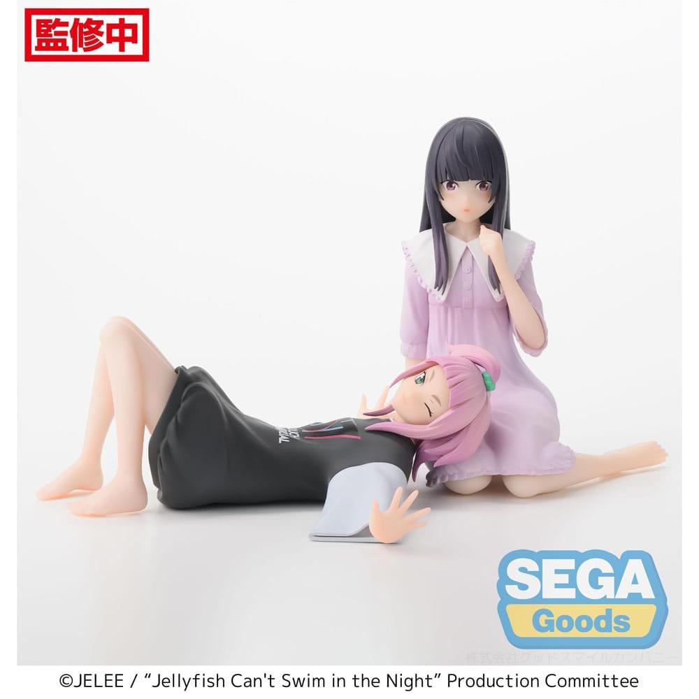 Thumbnail - Sega Jellyfish Can't Swim in the Night PM Perching PVC Statue Mei Kim Anouk Takanashi 10 cm