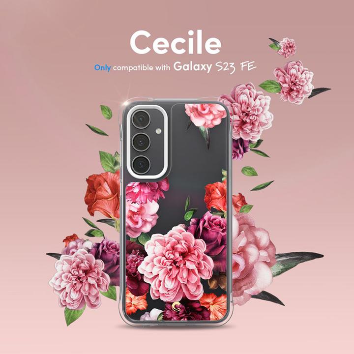 Produktbild Cyrill Cecile Sam S23 FE rose floral ACS06386 (Samsung Galaxy S23 FE)