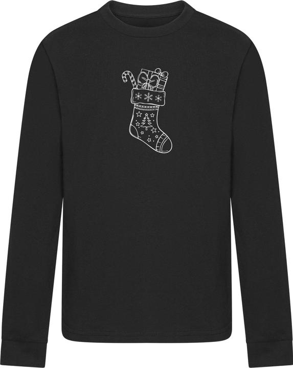 Produktbild Merchcode Kids Christmas Socks Longsleeve - 181863 (110, 116)