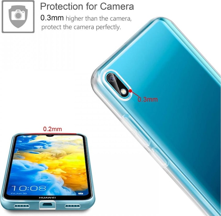 Produktbild Screenguard Huawei Y5 2019 Flexible TPU Clear Case (Huawei Y5 (2019))