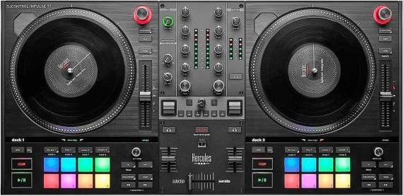 Produktbild Hercules DJ Control Inpulse T-7 mit Laptopständer BK