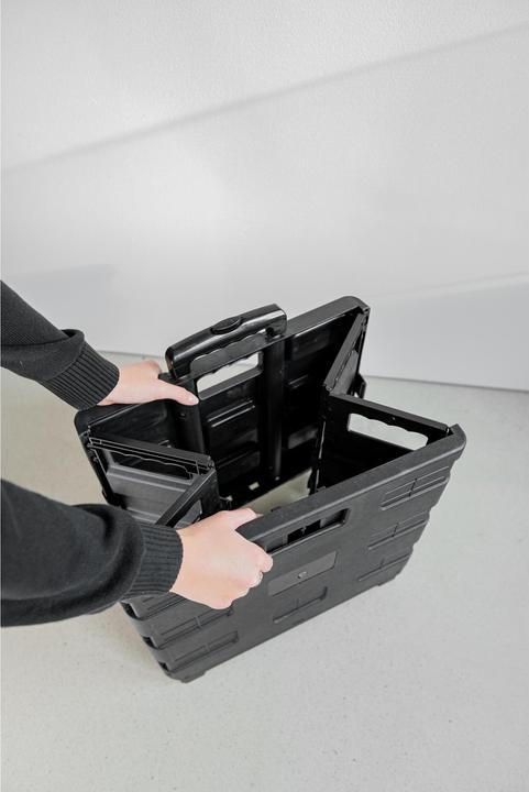 Actual product image Edi Baur Foldable trolley box Caddy, 45 L (35 kg)