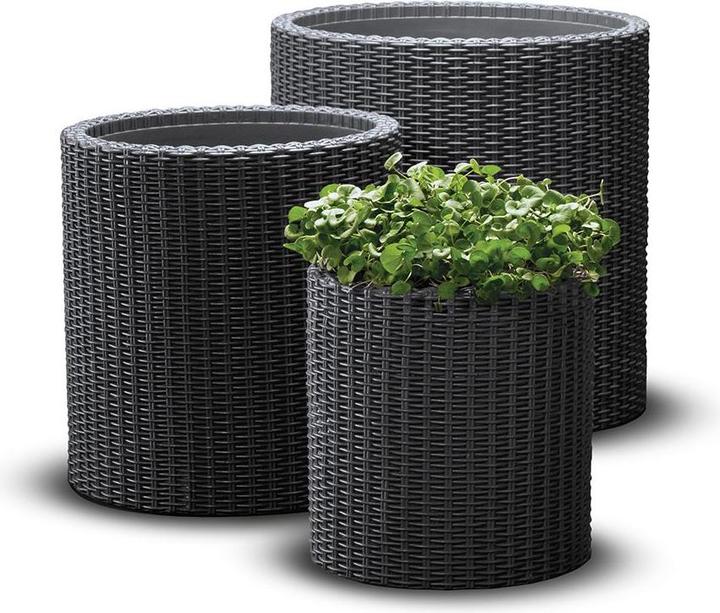 Actual product image Keter Patio flower pot set (43.40 cm)