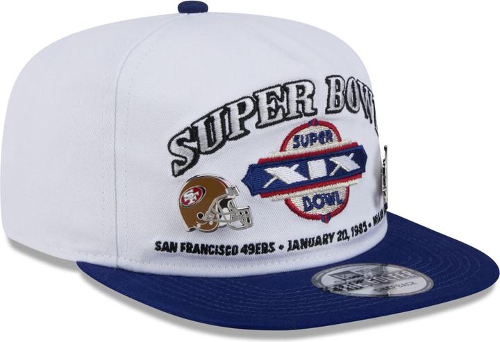 Produktbild New Era Golfer Cap - Super Bowl Xix Pin 49Ers Dolphins (One Size)