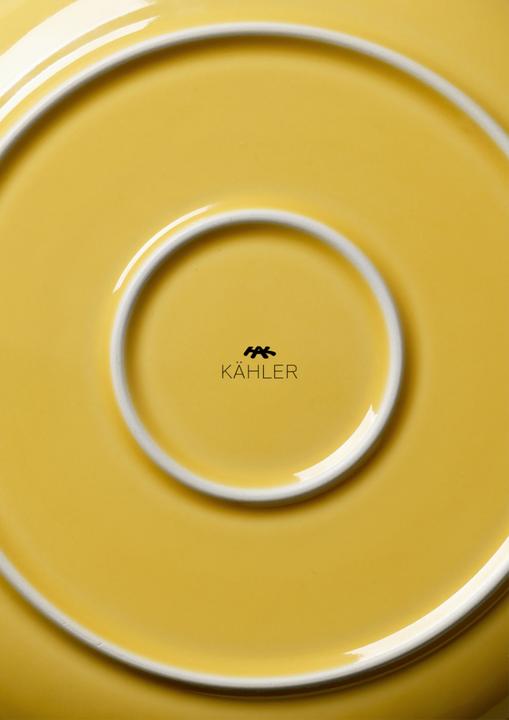 Produktbild Kähler Colore Teller flach saffron yellow (1x, 27 cm)