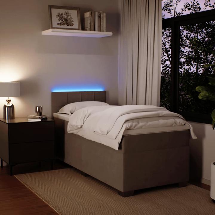 Actual product image vidaXL Boxspringbett (90 x 200 cm)