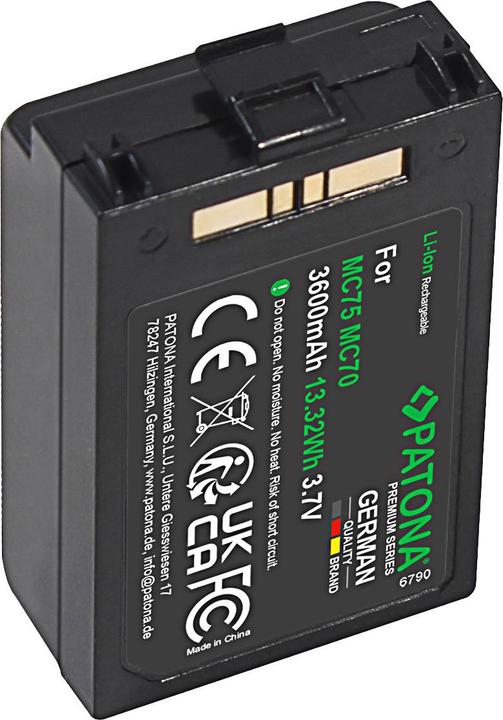 Produktbild Patona Premium Akku für Symbol MC75 BTRY-MC70EAB00