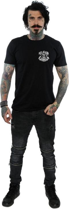 Produktbild The Police Illegal Records Eagle Chest TShirt (L)