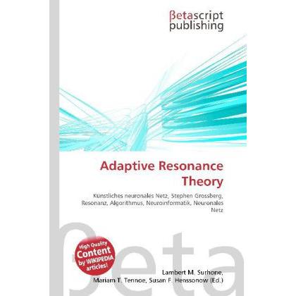 Thumbnail - Adaptive Resonance Theory, Fachbücher von Lambert M. Surhone, Miriam T. Timpledon, Susan F. Marseken