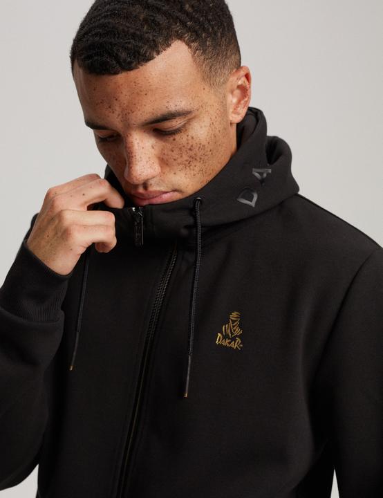 Produktbild Dakar HOODY DKR 23 ZIP VIP H 02 BLK (L)