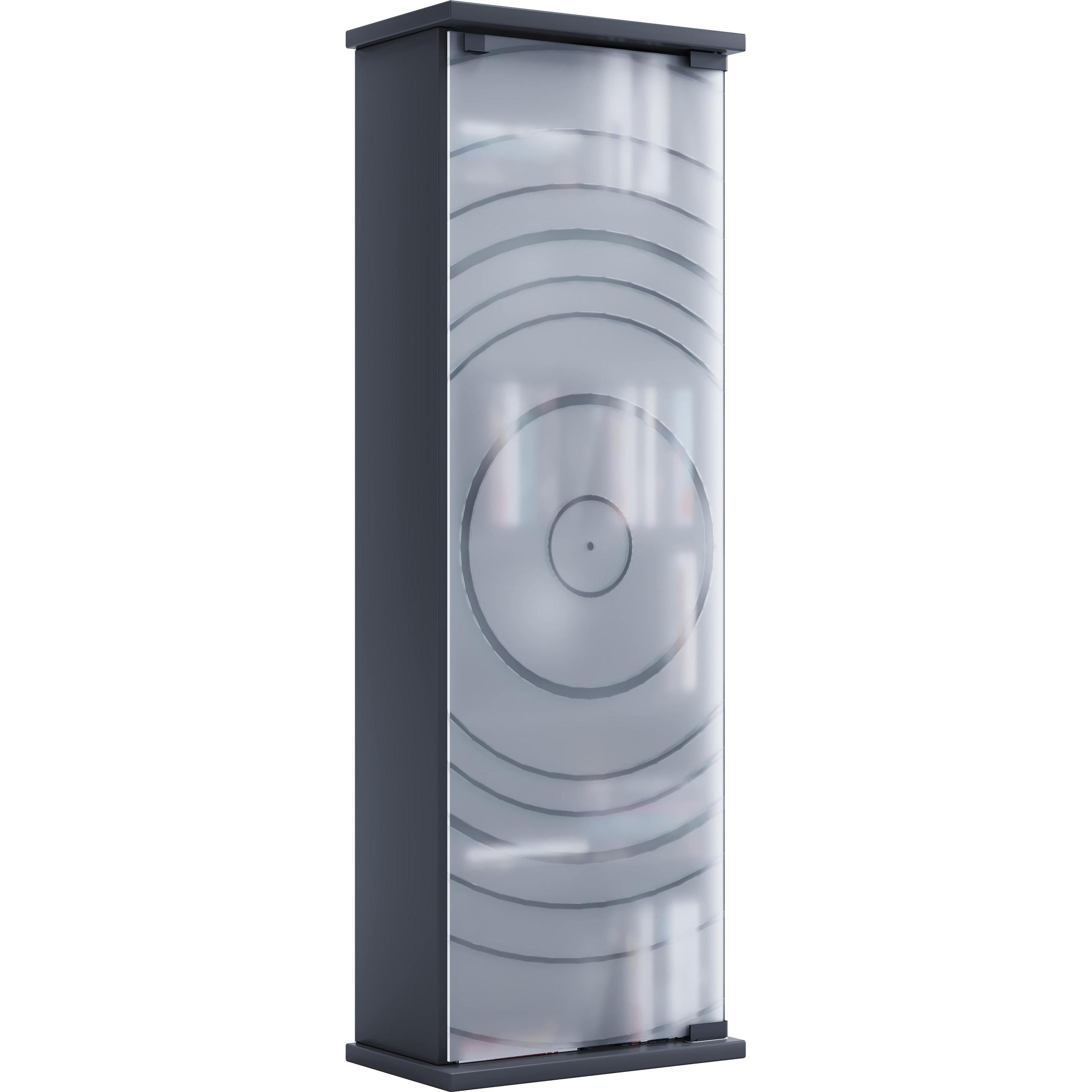 Thumbnail - VCM, Vitrine + Buffetschrank, Holz CD DVD Stand Regal Glastür Tilano M (92 x 31 x 18 cm)