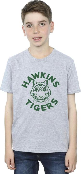 Produktbild Netflix Stranger Things Hawkins Tigers TShirt Jungen (152, 158)