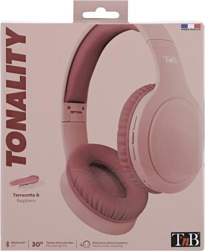 Produktbild T'nB Kopfhörer (Keine Geräuschunterdrückung, 30 h, Kabelgebunden, Kabellos)