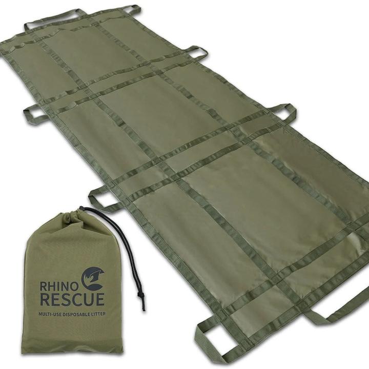 Produktbild Rhino Rescue Rettungs-Trage Disposable Litter, olive (Erste Hilfe Set Zubehör)