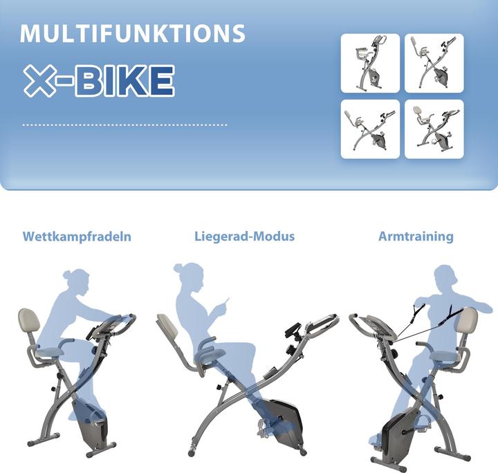 Actual product image Homcom Bike trainer with LCD display