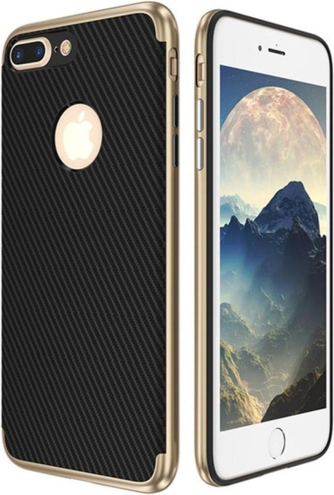 Actual product image König Design Apple iPhone 8 Case Mobile Cover Protective Case Bumper Case Gold (Apple iPhone 8)