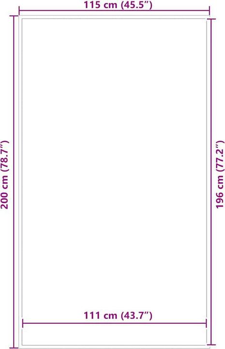 Immagine prodotto vidaXL Marjy (200 x 115 cm)