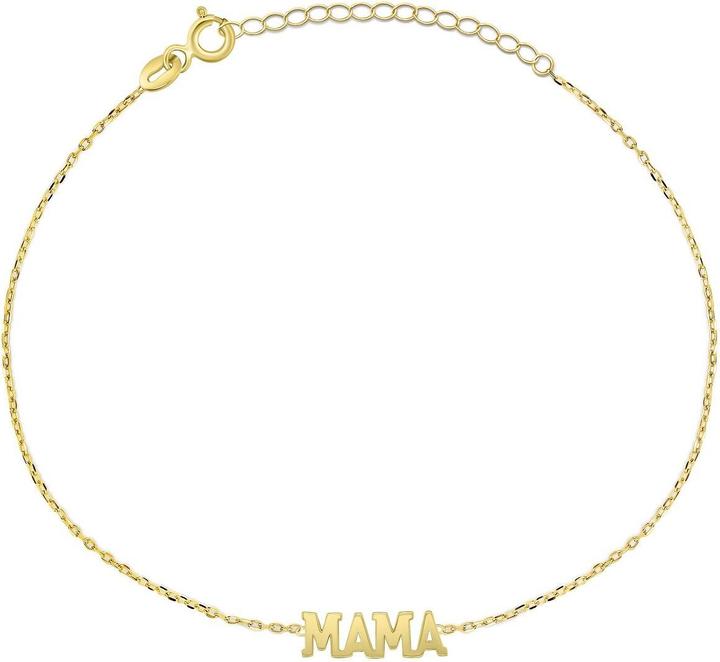 Produktbild Brilio Silver - Decent Mama BRC79Y Gold Plated Bracelet