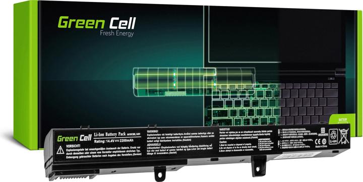 Produktbild ASUS GREENCELL AS75 Baterija Žalias Cell A31N1319 A41N1308 X451MAV X551 X551C X551CA X551M X551MA (4 Zellen, 2200 mAh)