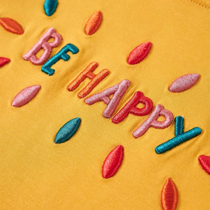 Immagine prodotto vidaXL Camicia a maniche lunghe per bambini ocra scuro 116,Materiale: 95 (116)