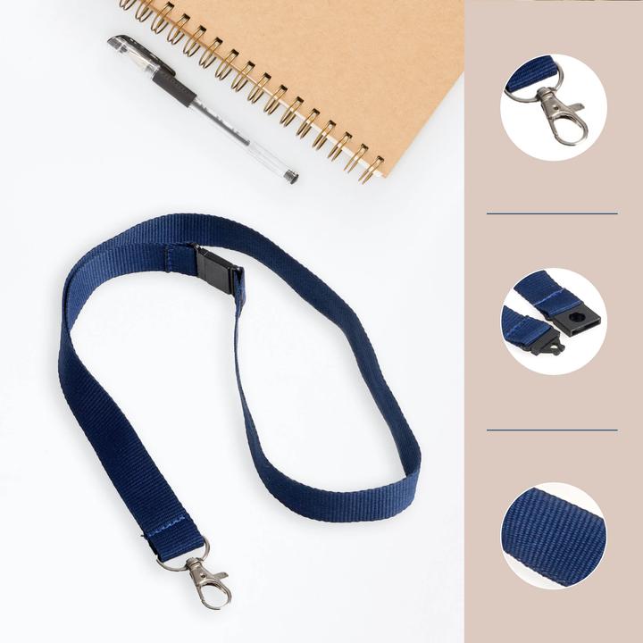 Produktbild Europel Textilband mit Karabiner, blau