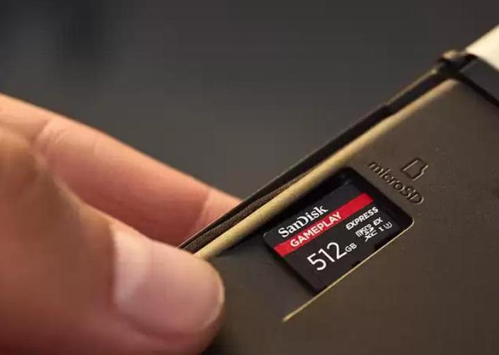 Produktbild SANDISK Express GamePlay microSDXC 512GB (512 GB, microSD, microSD Express, microSDXC, U1, UHS-I)