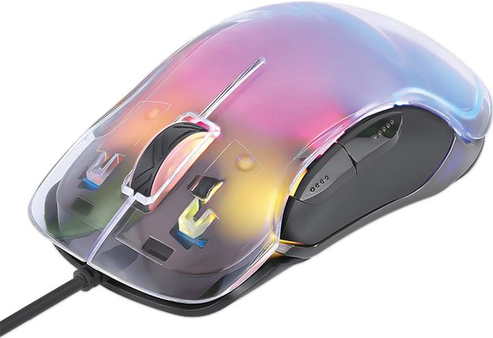 Actual product image Trade Invaders Souris Filaire Gaming Retro-Eclairage LED - Harry Potter (Cable)