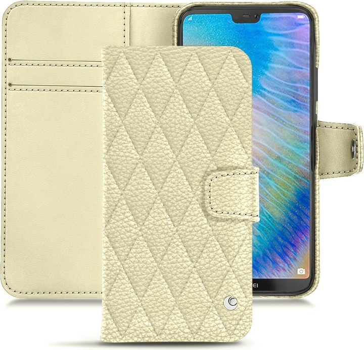Noreve Lederschutzhülle Wallet (Huawei P20 Lite)