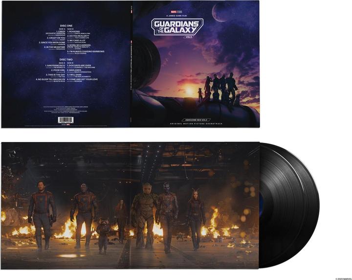 Image du produit Universal Guardians Of The Galaxy : Awesome Mix. Vol.3, 2 disques (bande originale) (Divers)