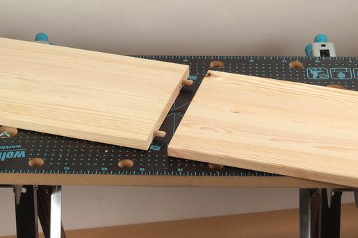 Produktbild wolfcraft Meisterdübler - Dübellehre für Holzverbindungen (1 Stk.)