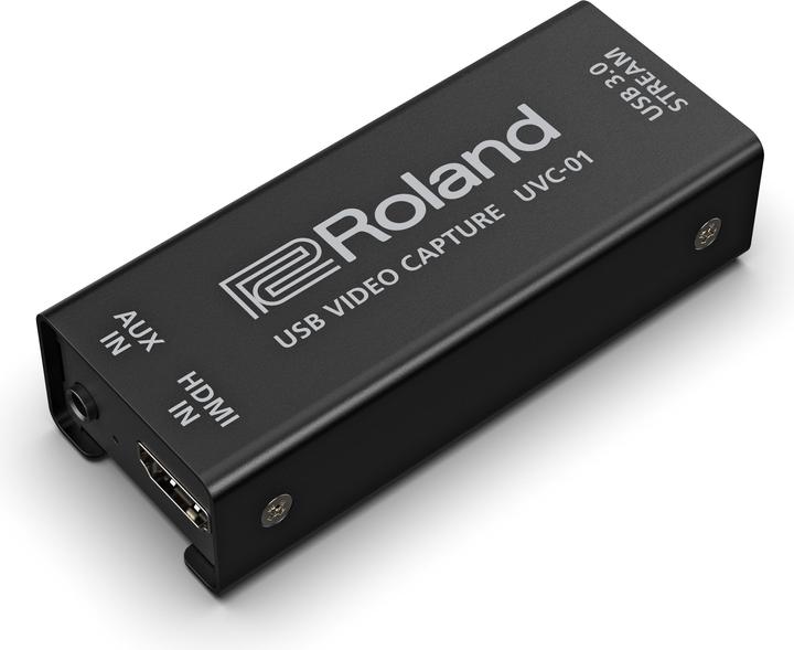 Actual product image Roland UVC-01 HDMI STREAMING CAPTURE DEVICE, UP TO 1080P/60 USB 3.0 STREAMING W. ANALOG AUDIO INPUT