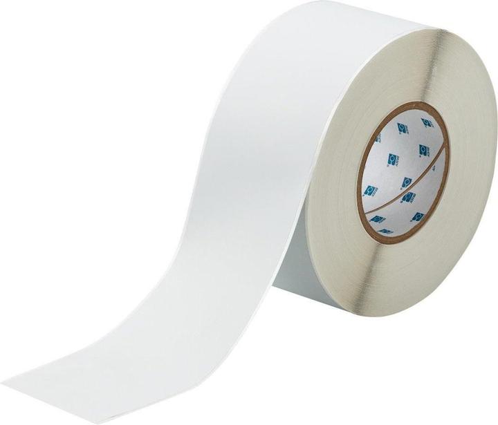 Brady THT-21-438, metallisierter Polyester, fälschungssicher, Silber, matt, 76.20 mm x 91.44 m, pe (7.62 cm)