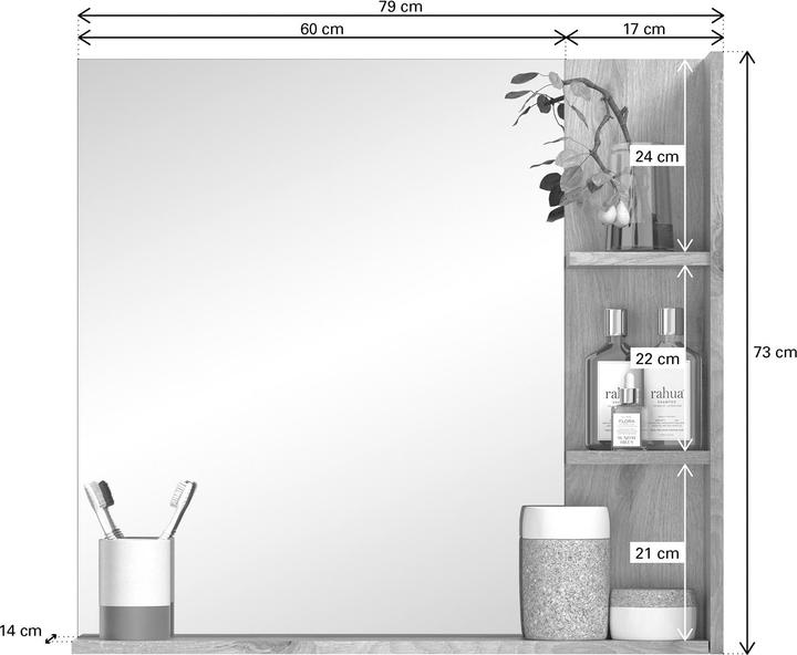 Immagine prodotto Möbel-Eins Morano (79 x 73 cm)