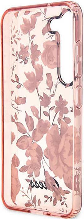 Produktbild Guess GUHCS23MHCFWSP S23+ S916 pink/pink hardcase Flower Collection (Samsung Galaxy S23+)